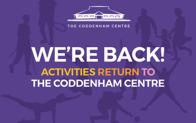 We Are Back – Our New Programme of Activities at your Coddenham Centre