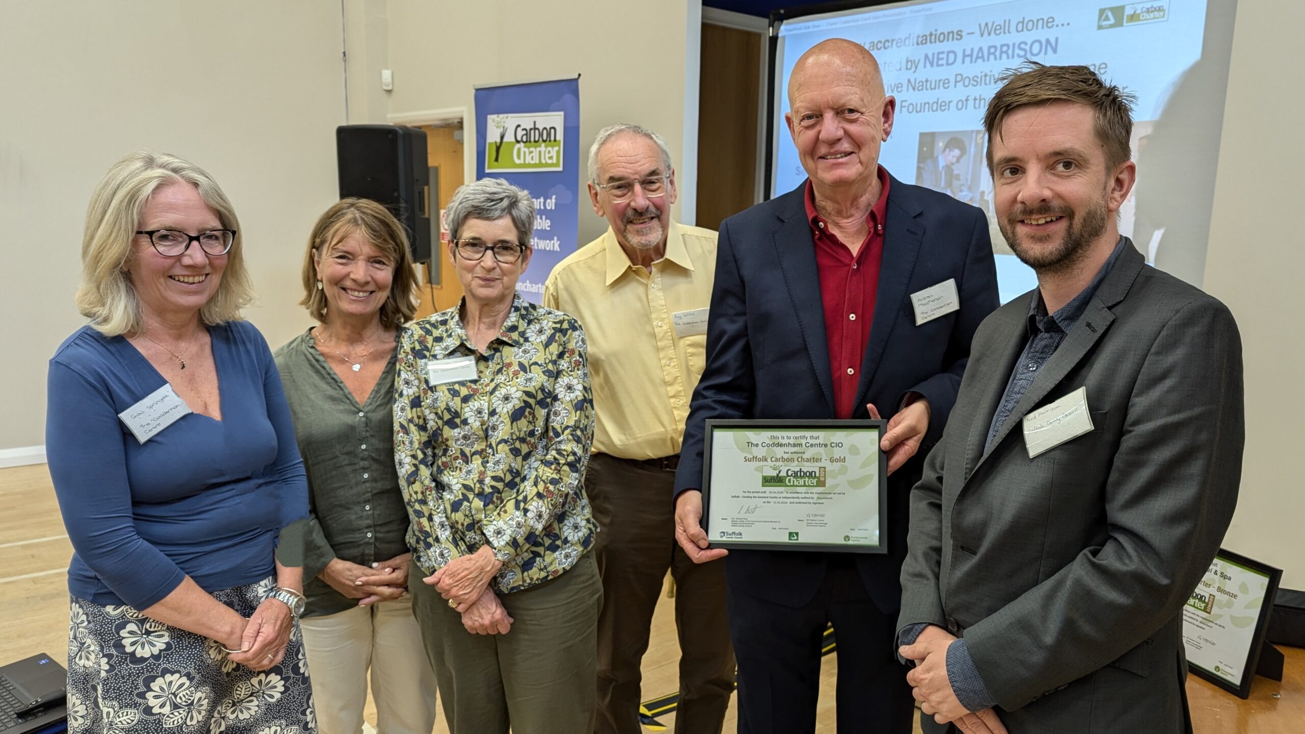 Trustees with Ned Harrison SCC